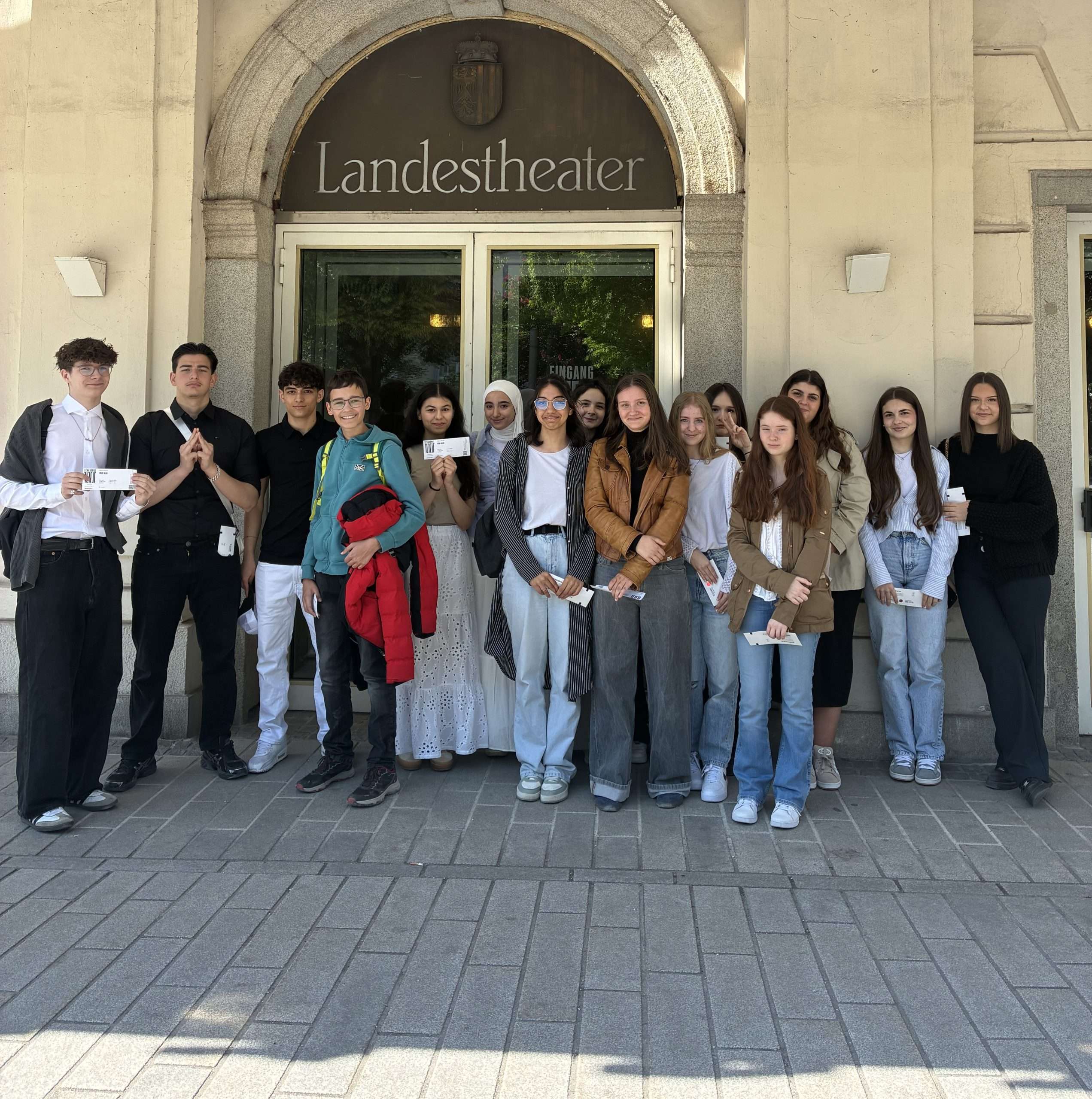 Die 5A im Landestheater Linz