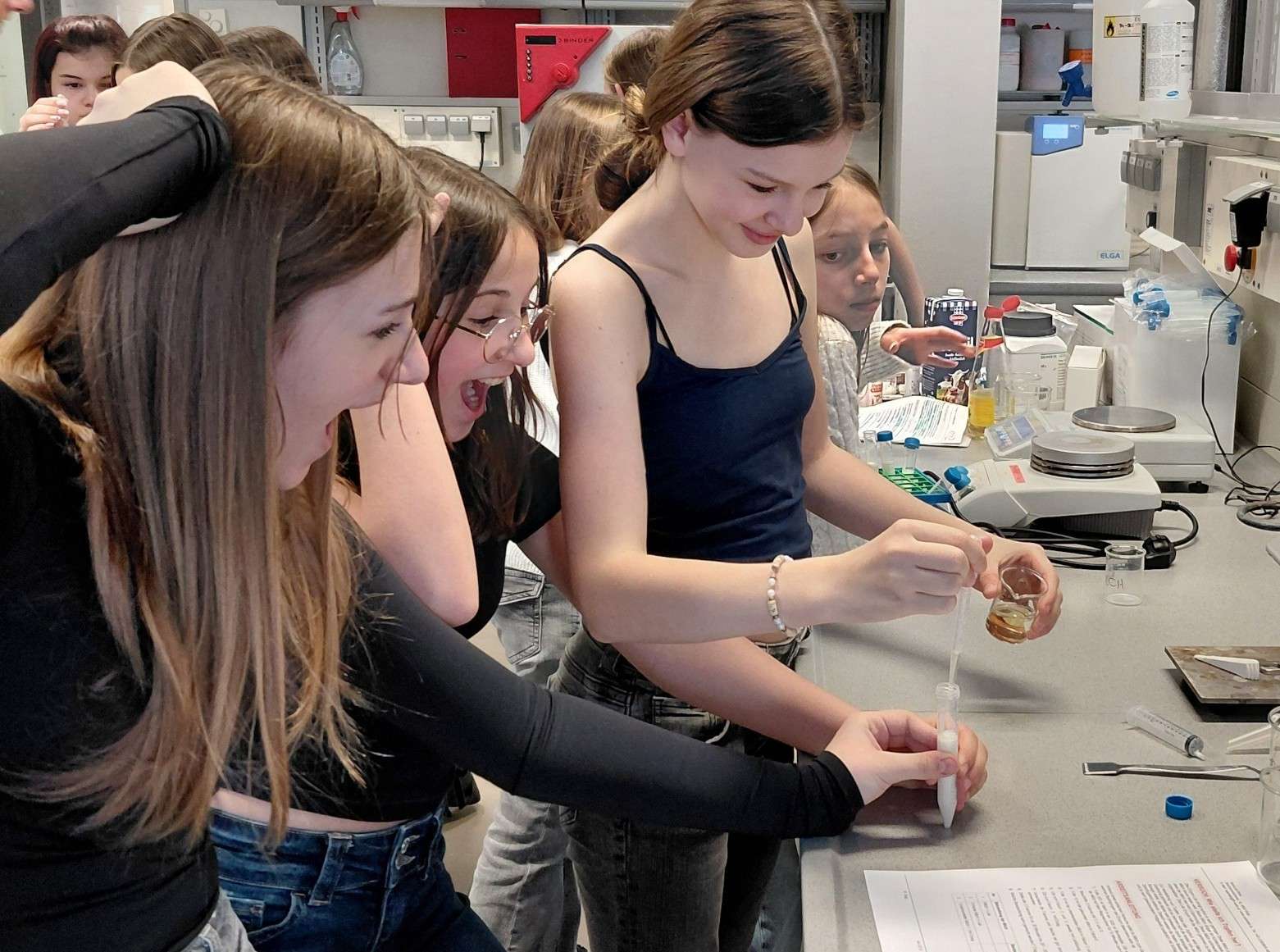 Workshops der 2. Kl. an der FH Wels